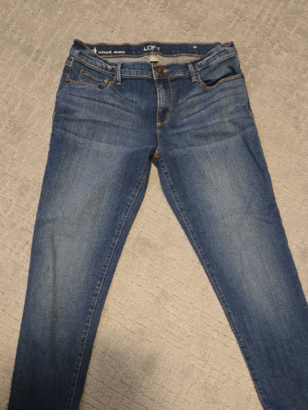 LOFT Relaxed Skinny Jeans